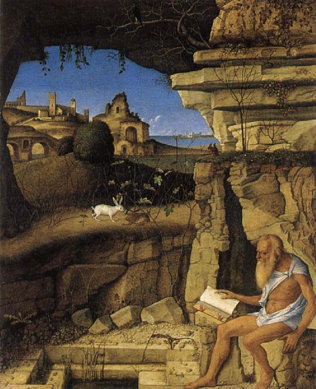 Giovanni Bellini The Holy Hieronymus laser China oil painting art